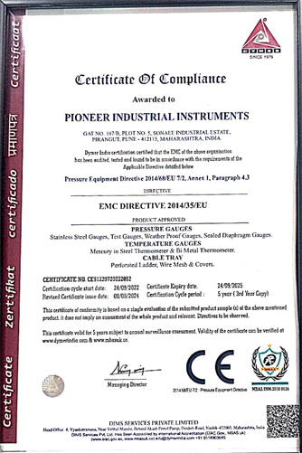 Certificates